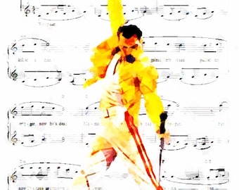 Bohemian Rhapsody, Freddie Mercury, Fan Art - Direct From The Artist