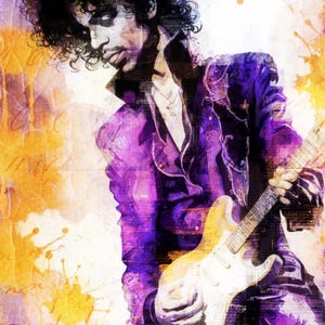 Prince Print Poster - Direct From The Artist