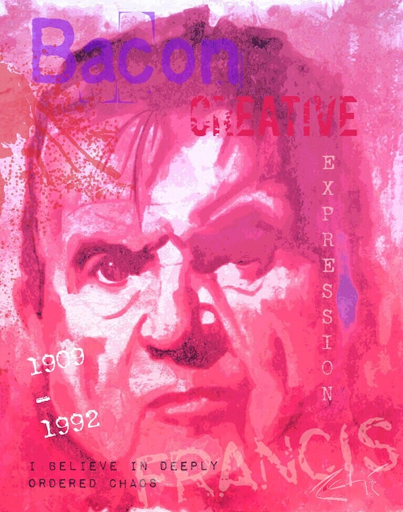 FRANCIS BACON Portrait of Pope Innocent XII 35.5/" x 25.5/" Poster 1995