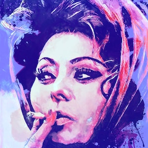 Sophia Loren Print Poster - Direct From The Artist