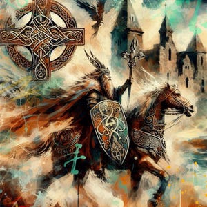 Celtic Mythology | The Dagda | Print Poster