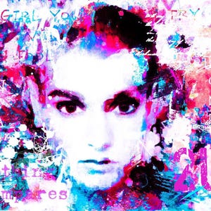 Sinead O&#39;Connor Print Direct From The Artist