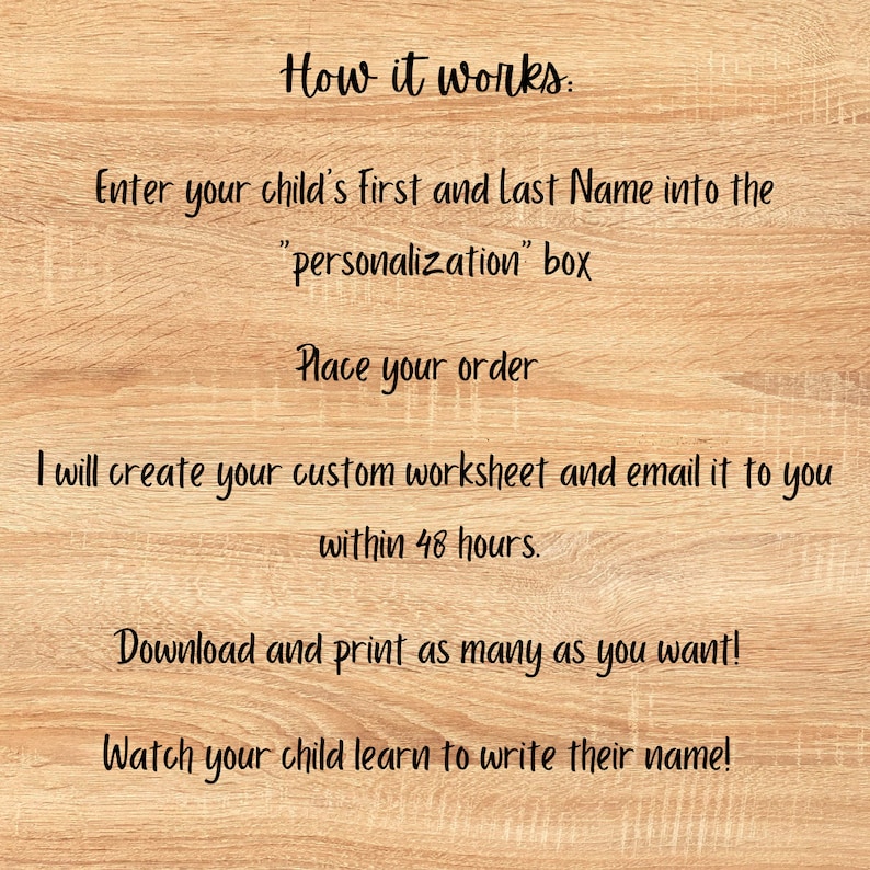 Custom Name Tracing Worksheet Tractor Tracing Practice Etsy