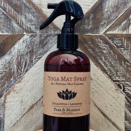 Yoga Mat Spray Yoga Mat Cleaner All Natural Cleaner Etsy