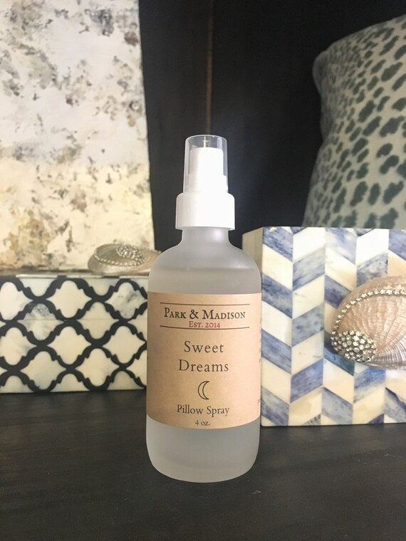 Sweet Dreams Pillow Spray Linen Spray All Natural Etsy
