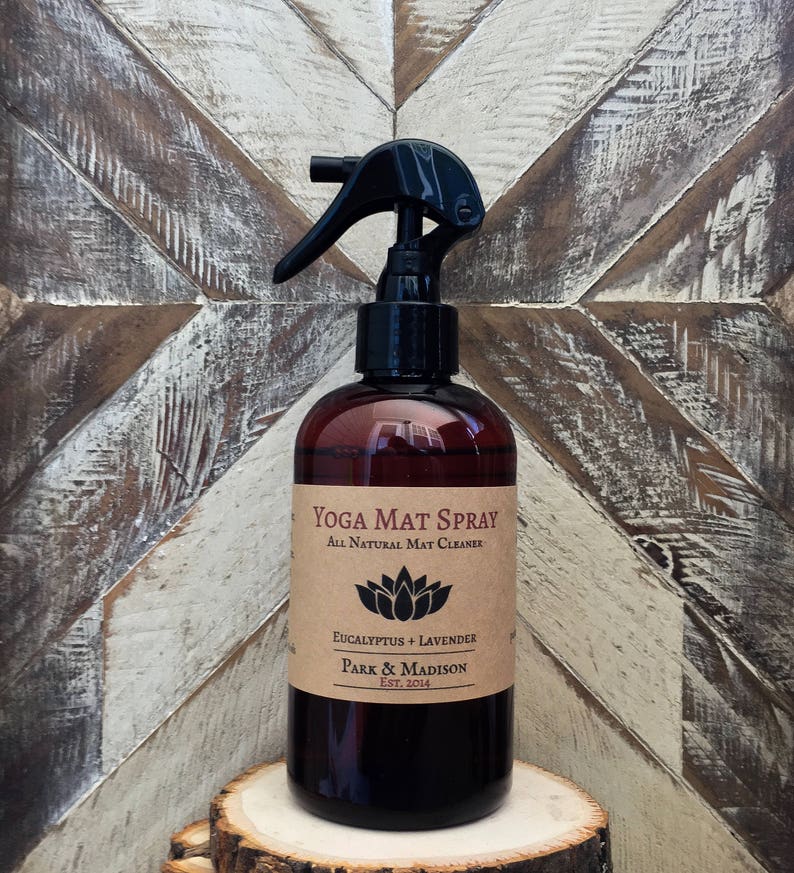 Yoga Mat Spray Yoga Mat Cleaner All Natural Cleaner Etsy