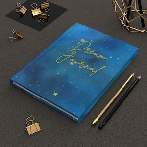 Traum Journal, Hardcover Journal, tägliches Tagebuch, Schlaf Notizbuch