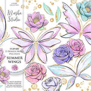 Clipart Estate Clipart Farfalla Illustrazione Farfalla Clipart Fiore Fiore Planner Adesivi Matrimonio Clipart Acquerello Clipart 23 immagini
