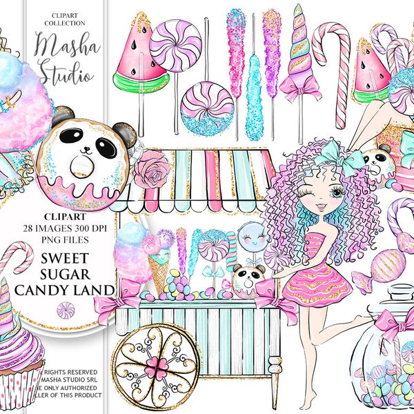 Sweet Sugar Candy Land Clipart Sweet Clipart Candy Clipart Sugar Girl Clipart Lollipop Clipart Gumball Machine Clipart Cotton Candy Clipart