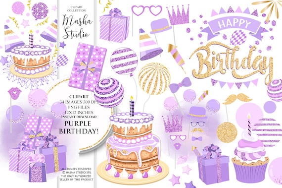 Gift Box And Birthday Cake - Birthday - Sticker