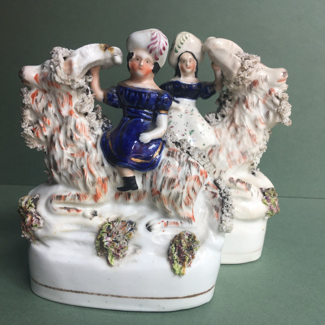 Dear Queen Victoria's Oldest Children Riding Goats - Etsy
