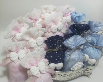 Bolsita de lavanda, Juego de 5 bolsitas de lavanda, Favores de boda, Decoración del hogar, Favor de fiesta de cumpleaños, bolsa de lavanda, favores de baby shower, regalo