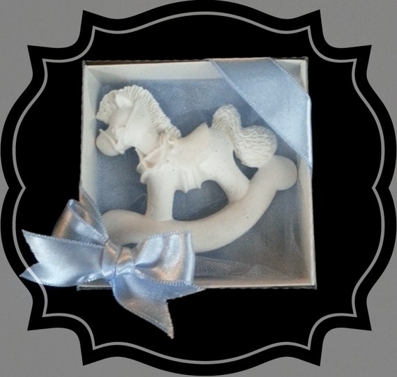 20 pcs Scented stone Rocking Horse Magnet , Baby shower gift, Party favor, Birthday gift , Magnet Il_570xn