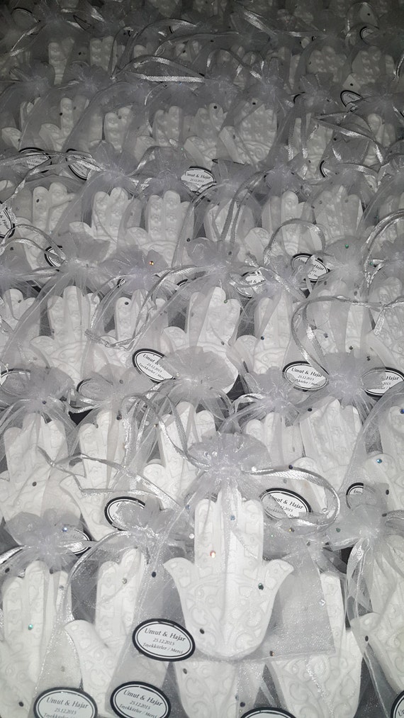Hamsa Hand , 20 pcs Scented Stone, Islamic gifts , Hamza wedding favor, Hamza favors,Thank you gifts,Arabic favors, baby shower, islam favor Il_570xn
