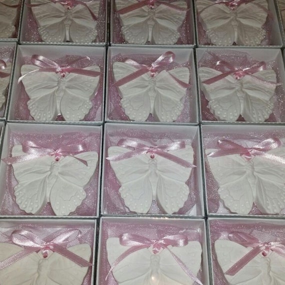 25 Pcs Scented stone butterfly, Wedding favors , Wedding gifts, Party favor, Birthday gift , Baby shower gift , New baby , Home decor Il_570xn
