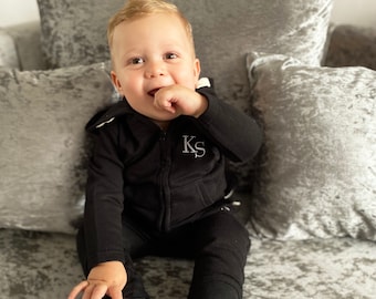 baby in tracksuit