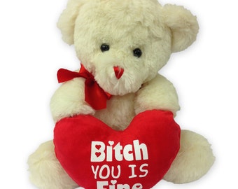 funny teddy bear etsy