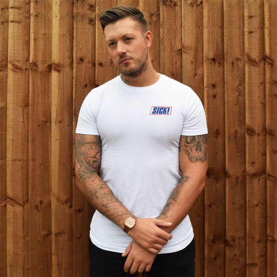 Sick Men S T Shirt Tumblr Novelty Slogan Cute Etsy