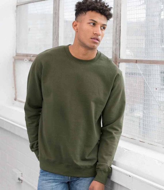 Ma Croix Mens Premium Fleece Crewneck Sweatshirt Casual Brushed Cotton  Sweater | lupon.gov.ph