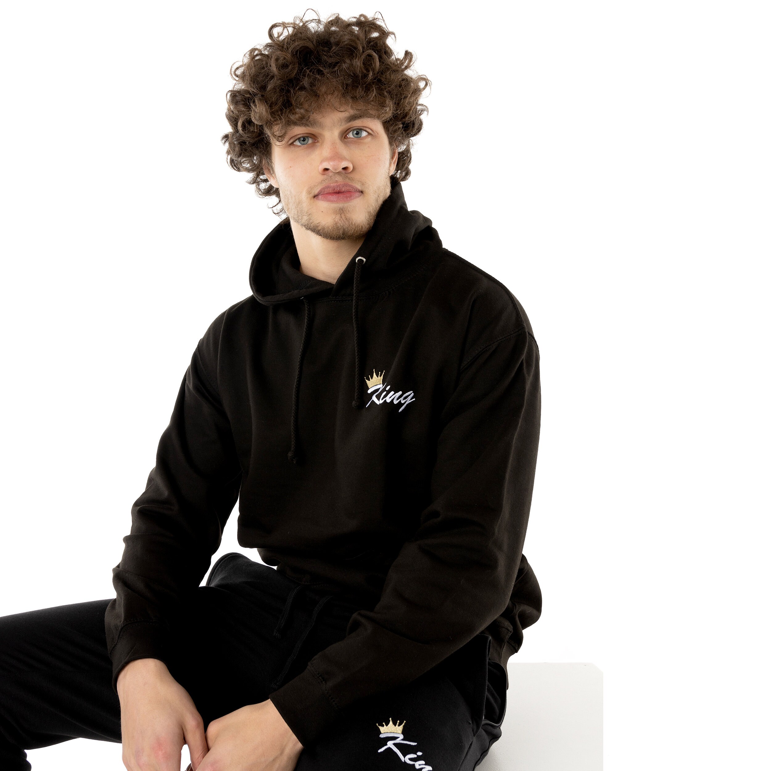 Queen black best sale hoodie
