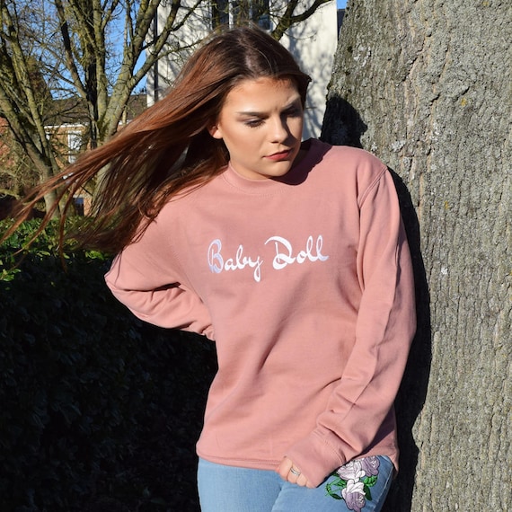 baby embroidered sweatshirt