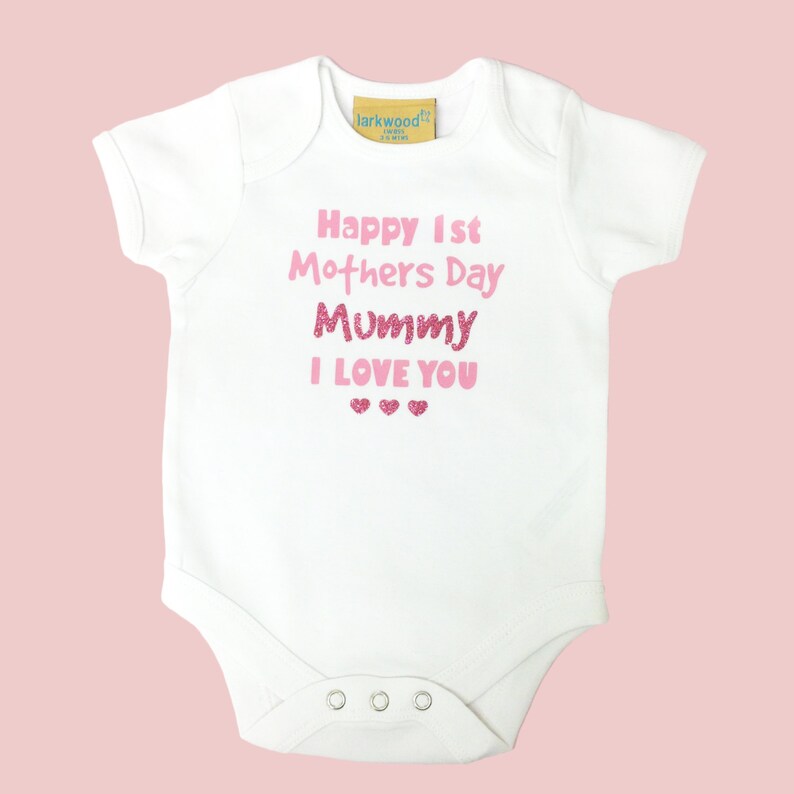 happy first mother's day baby grow
