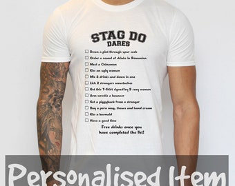Party T-shirts Workwear Holiday Stag SPECIAL DEAL 10 Printed Personalised Party T-shirts Workwear Holiday Stag SPECIAL DEAL 10 Printed Personalised