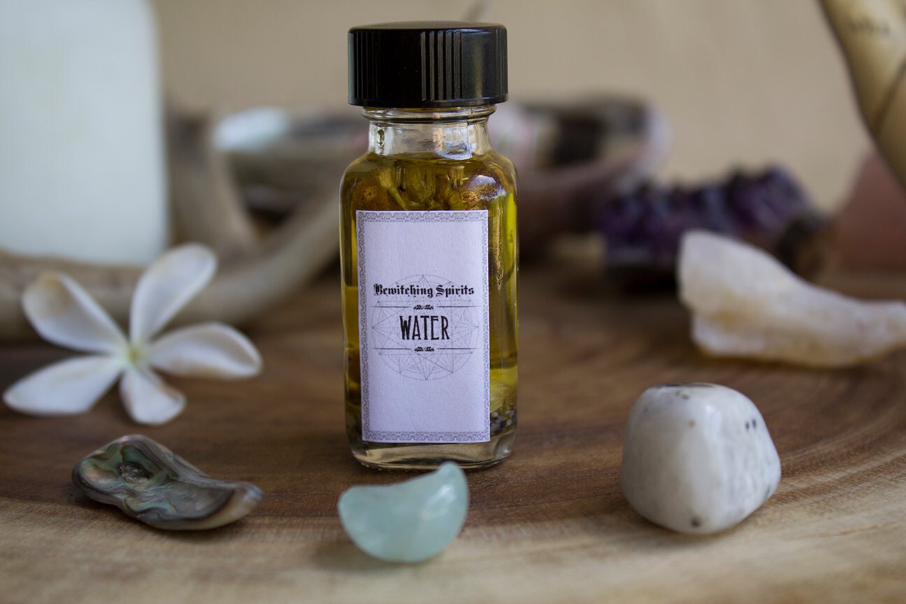 WATER Oil Elixir Potion Emotions Love Intuition | Etsy