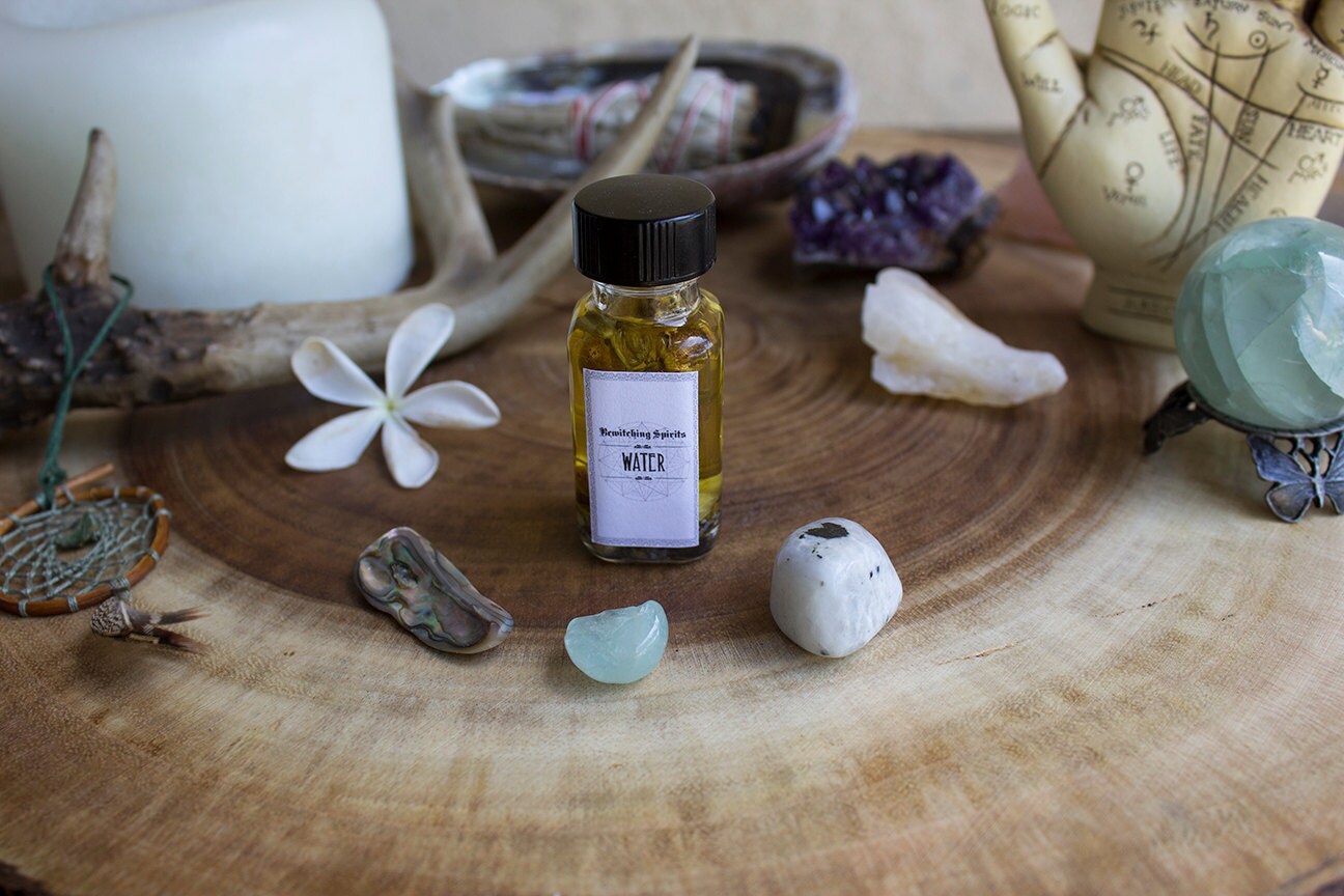 WATER Oil Elixir Potion Emotions Love Intuition | Etsy