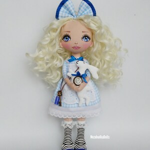 Alice rag doll handmade