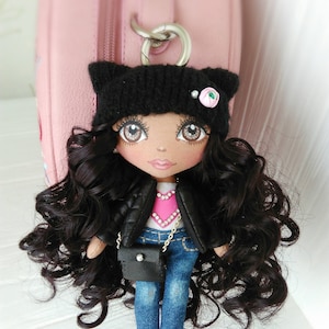 Kitty rag doll handmade Christmas gift for daughter