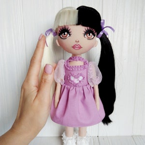 Rag doll handmade Fabric art doll Made in Ukraine