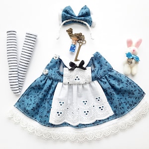 アリスの衣装 ブライスの服 ミディプチブライスの衣装 レインボーハイの衣装