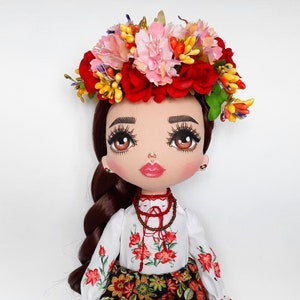 Ukrainian rag doll handmade Fabric art dolls