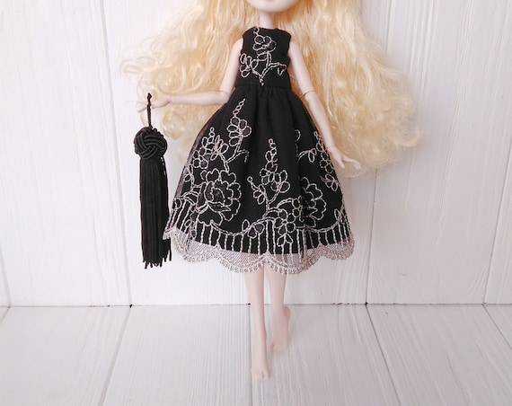 black blythe dress Blythe B Mini Dress in Black