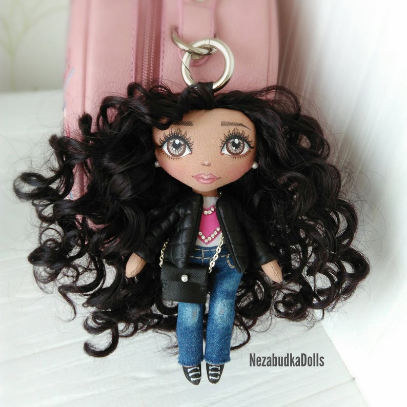 Hair Dolls hair Curly hair for dolls 6 Artificial hair for dolls Hair for wig Synthetical hair Ragdolls Wavy hair for wig Blythe doll hair