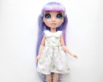 Blythe doll outfit Custom dolls clothing Rainbow high dress Rainbow High Junior handmade baby pink dress