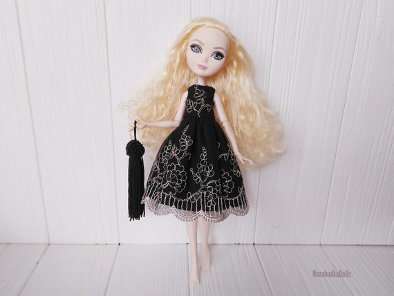 barbie in black dress