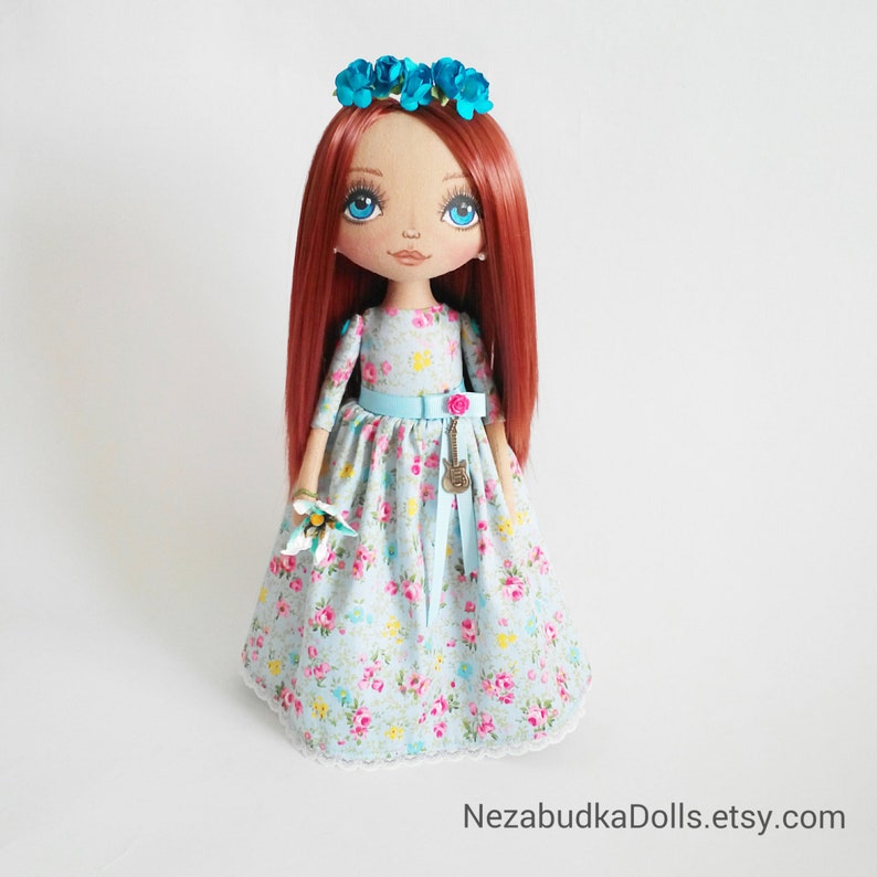 personalized christmas rag dolls