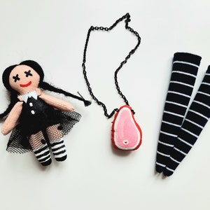 Creepy goth doll accessories Blythe - Rainbow High - Middie blythe - Petite blythe