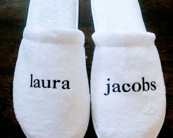 personalised slippers for him