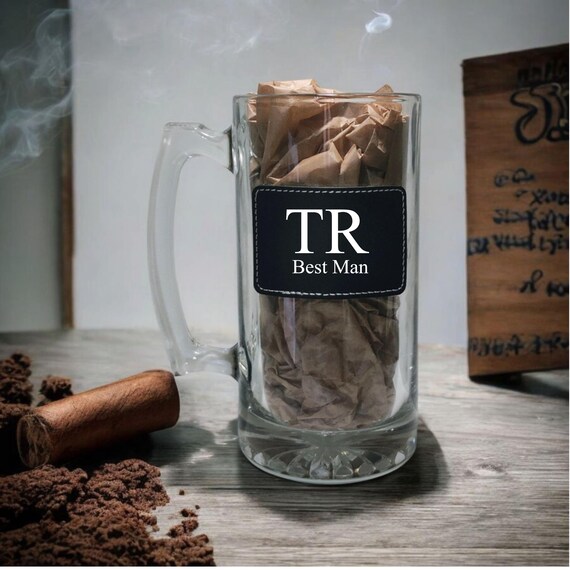 Personalized Best Man Beer Mug, Groomsman Mug, Custom Groomsmen Gifts, Will you be my groomsman, Father's Day Gift