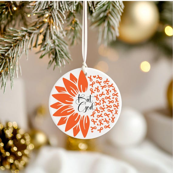 Beat Cancer Ornament - Survivor - Ring the Bell - All Different Colors for Different Cancer Representations Welcome