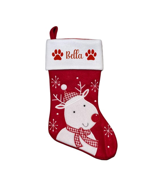Personalized Pet Dog Christmas Stocking