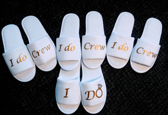 bridesmaid slippers