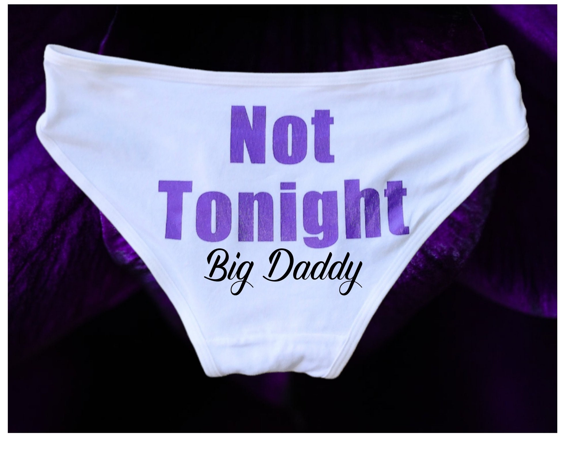 Bridal Shower Gift - Bachelorette Party - Not Tonight® Underwear