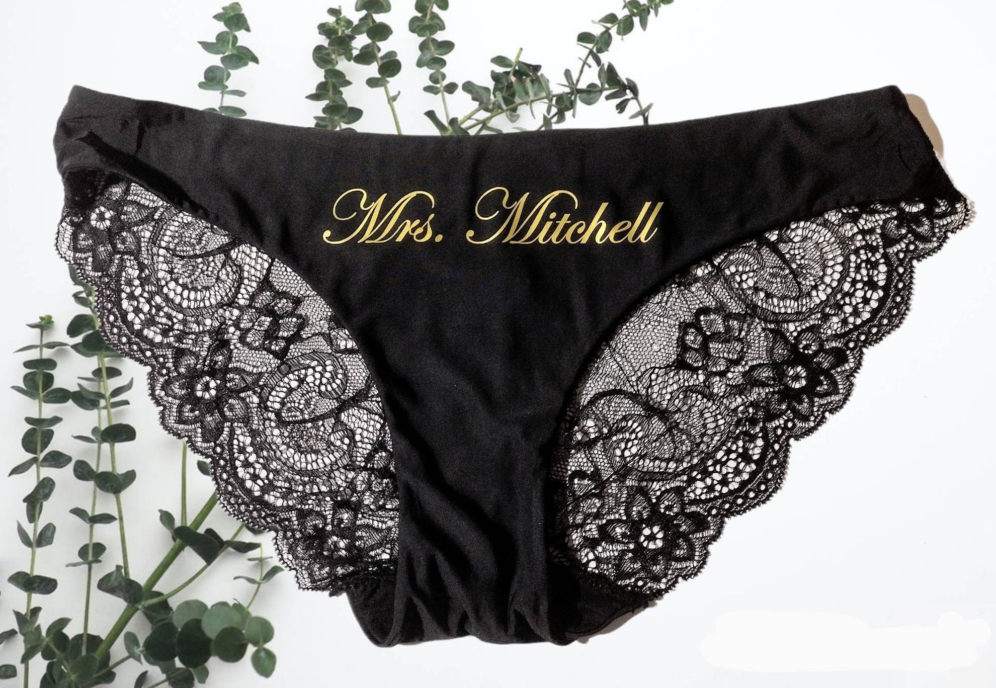 Bride Lingerie - Mrs. Underwear - Bride Panties - Bridal Shower