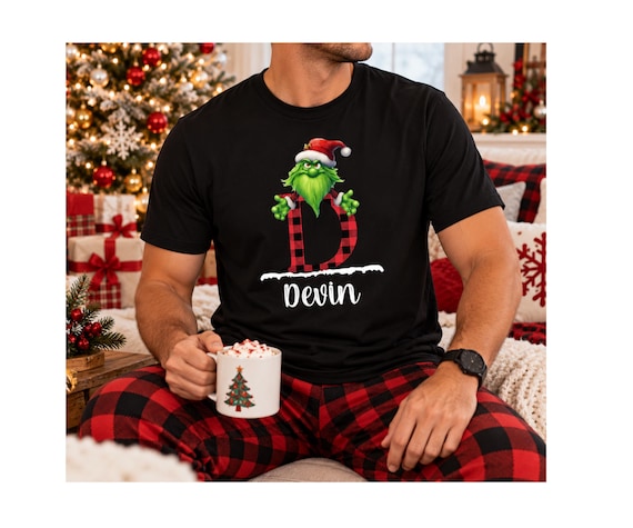 Matching Family Personalized Christmas Shirts, Pajamas Shirts 2026