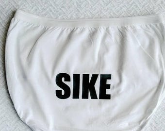 Bride Underwear - Funny Underwear - Bachelorette Party - Not Tonight Panties - Bridal Shower Gift - Bachelorette Gift - Valentines Day Gift