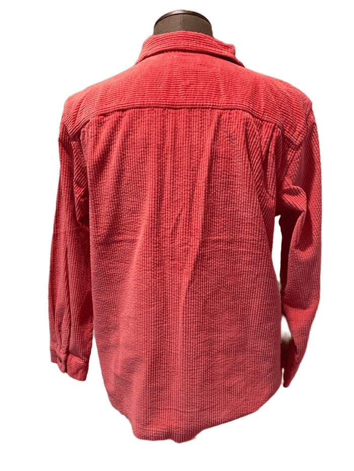 Ll Bean wide wale corduroy shirt Etsy